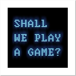 Shall we play a game? WarGames Movie Posters and Art